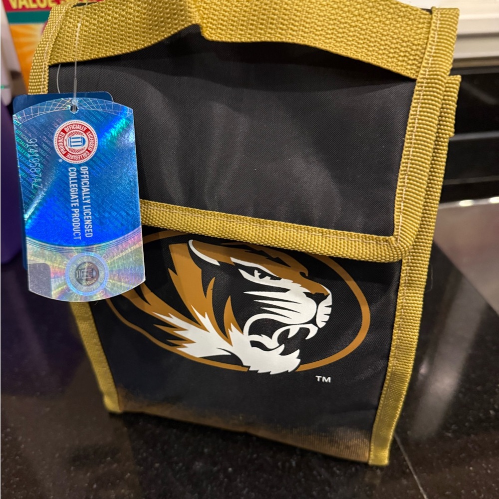 Missouri Tigers Insulated Lunch Bag NEW! Never used